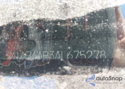 2010 Nissan Sentra 2.0Sr из США, поврежденный, VIN 3N1AB6AP3AL675278